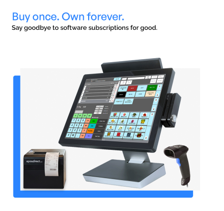All-in-One EPOS Solution for Grocery, Convenience Store, Pharmacy, Fashion, Vape Store, and Cash & Carry Retail