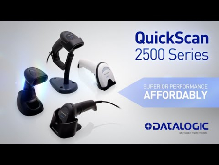Datalogic (Kit includes 2D Scanner, USB Cable 90A052258 and Stand STD-AUTO-QD25-BK)