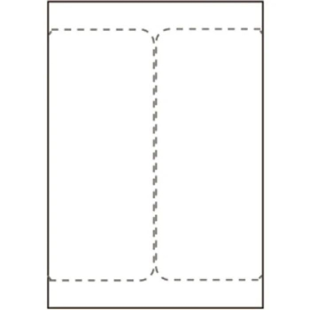 Capture Ship-label 105 x 220mm. For laser/inkjet printers. Two labels per sheet, 500 sheets per box. Ideal for DHL, DB Schenker, UPS, DSV & Postnord