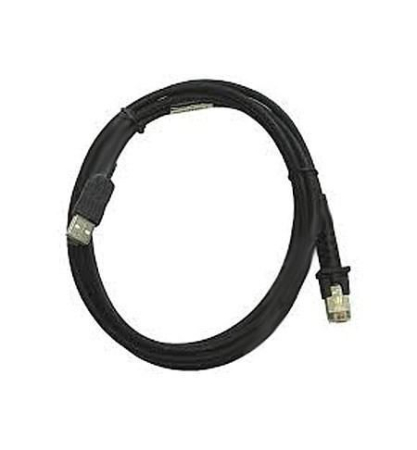 Datalogic USB Type-A, TPUW, Straight, 2m, Black