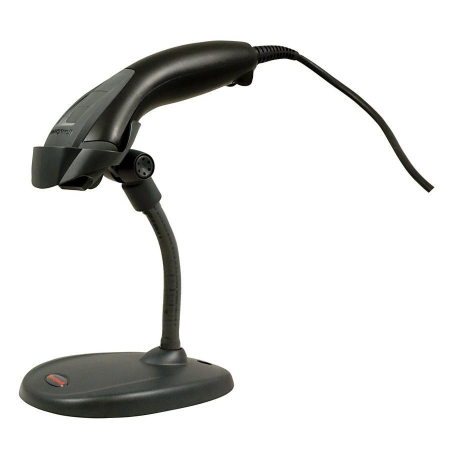Honeywell Voyager 1200g, USB kit: 1D, black scanner, rigid presentation stand, USB-A 3m coiled cable and docs