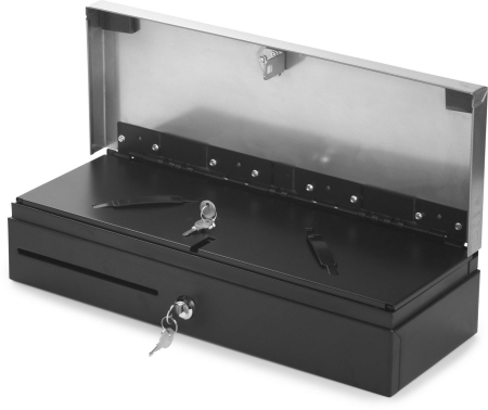 Capture High quality cash drawers - 460mm Steel (Flip Top)