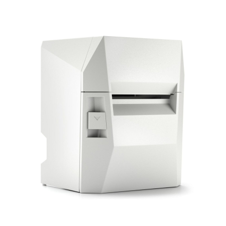 Star Micronics Thermal Receipt Printer, 80mm Wide Paper, 24VDC Internal Power Supply, Autocutter, USB-C, USB-A with AOA Android Data & Charge, Ethernet LAN, CloudPRNT, White Case, UK & EU Version