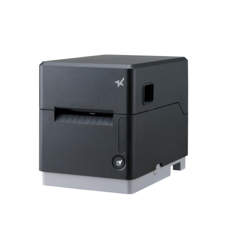 Star Micronics Star Micronics mC-Label3 Direct Thermal Label and Linerless Printer, Adjustable Label Widths, Cutter, USB-C, Power Delivery for iOS / Android / Windows, Ethernet LAN, SteadyLAN, TetherLAN, Bluetooth, CloudPRNT, Peripheral Hub, Grey Case, EU
