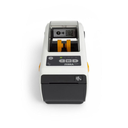 Zebra Bundle, ZD4AH22-D0EE00CA, Custom Printer ZD411, HC; 203dpi,USB,Eth.,BTLE5,EU/UK Cords, Swiss Font, EZPL