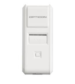 Opticon OPN-4000i Companion scanner, 1D CCD, BT, iOS,Android,Windows, 1MB, HID/SPP, White,USB cable,Strap
