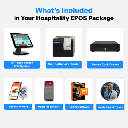 All-in-One Seamless EPOS for Restaurants, Cafes, Pubs & Takeaways
