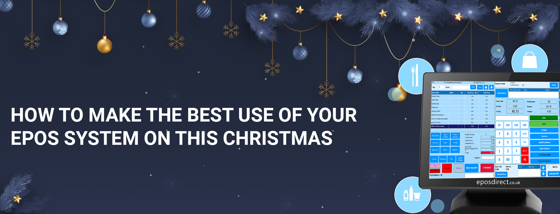 How To Make The Best Use Of Your EPOS System On This Christmas