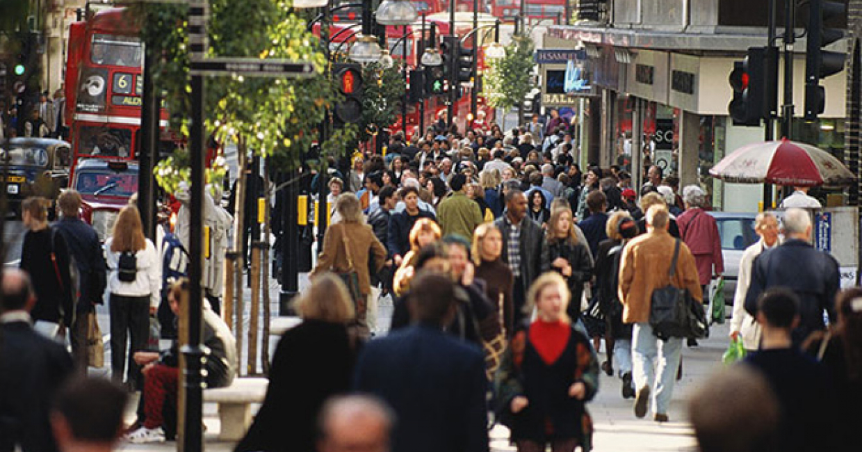 Sun Shines On High Street As UK Inflation Cools To One-Year Low