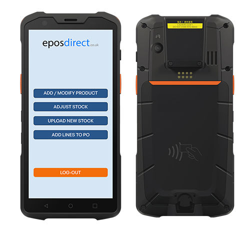 Simplified easy to use PDA application is included