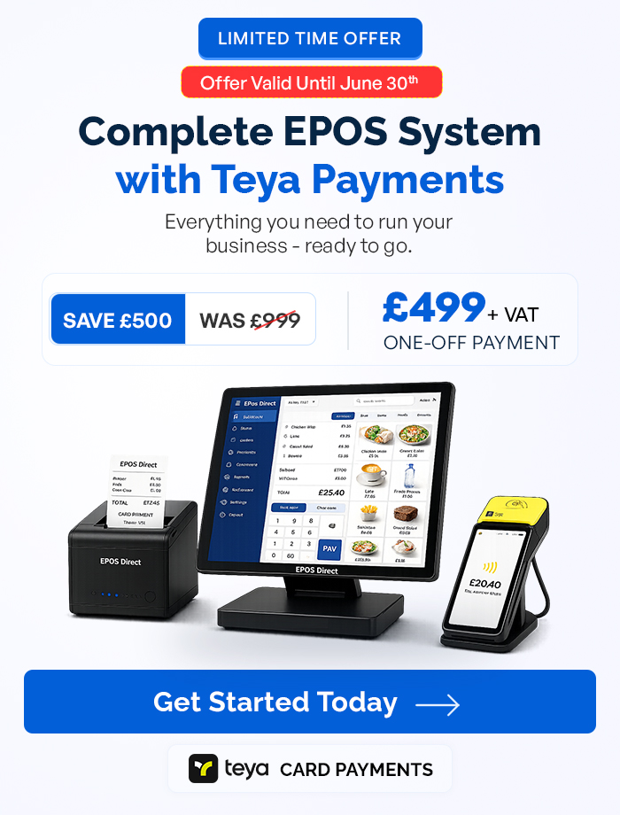 Complete EPOS Systemwith Teya Payments