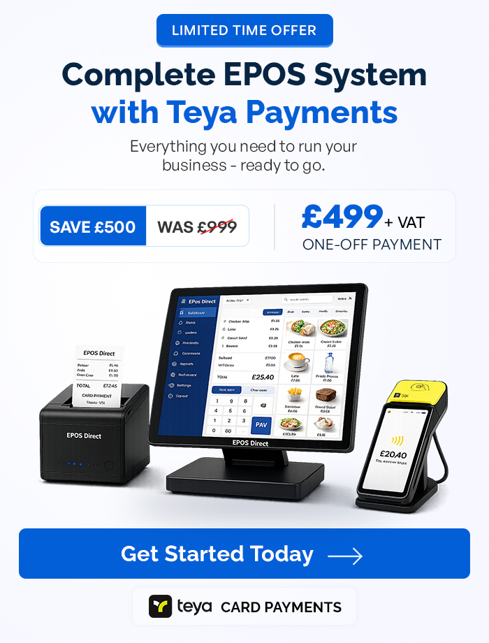 Complete EPOS Systemwith Teya Payments