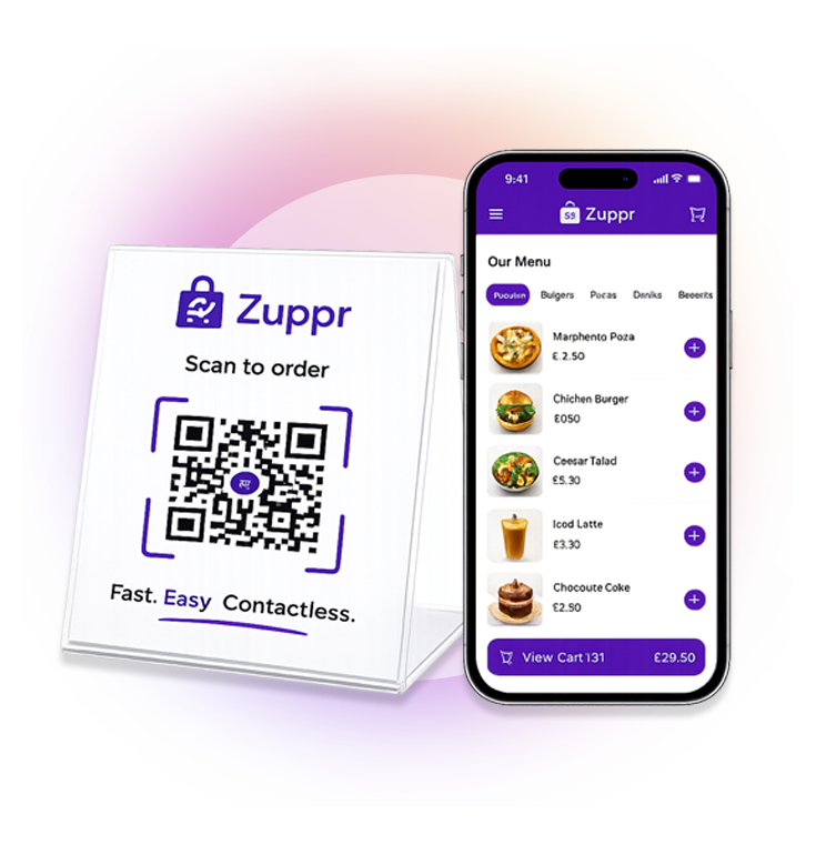 QR Code Table Ordering