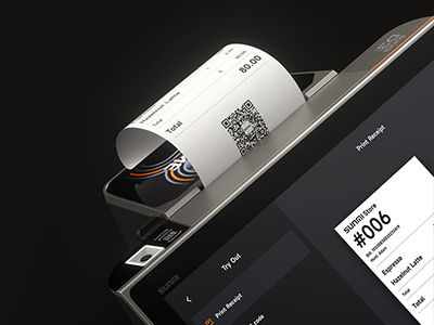 Built-in 58mm thermal printer