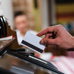 thumbnail image 2 of Restaurant Ready: 25 Magnetic Stripe Employee Swipe ID Cards For Aloha POS Systems (White) 2 of 4