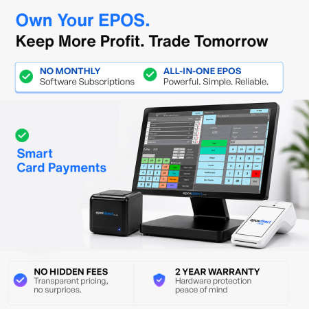 All in One Epos System with Card Payment