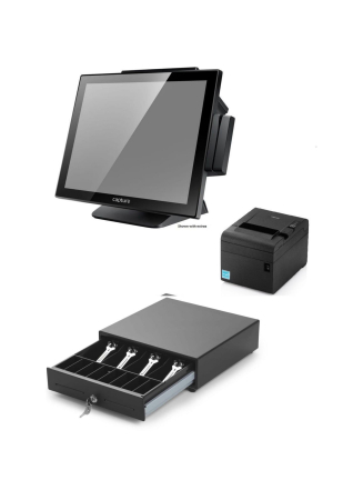 Capture POS In a Box, Swordfish POS system + Thermal Printer + 330 mm Cash Drawer