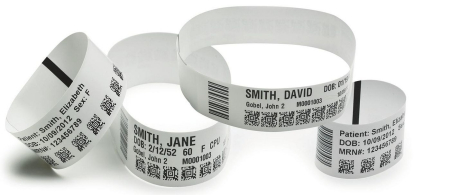 Zebra Z-Band UltraSoft 25 x 279mm, 175 bands/cart, 6 cart/box