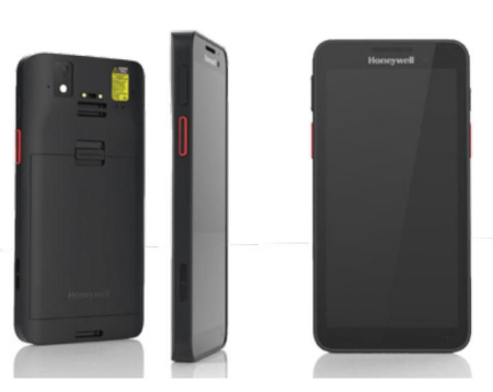 Honeywell 14 cm (5.5''), USB-C, Bluetooth (BLE), Wi-Fi (802.11ax), eSIM, 4G (LTE), NFC, 2160x1080, Qualcomm Octa Core 2.0 GHz, RAM 6 GB, Flash 64 GB, Android 11, IP67, 3400 mAh, Black