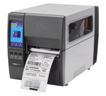 Zebra ZT231, 4.3” full-color touchscreen, 203DPI, 256MB SDRAM, 256MB Flash