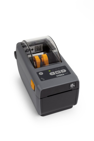 Zebra Direct Thermal, 203 dpi, USB, USB Host, Ethernet, BTLE5, EU and UK Cords, Swiss Font
