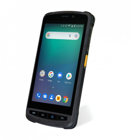 Newland 5" touchscreen, 2D CMOS Mega Pixel imager with Laser Aimer (CM6x), 4GB/64GB, BT, WiFi, 4G, GPS, NFC and Camera