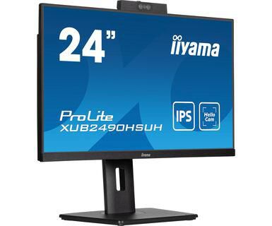 iiyama 24" ETE IPS,1920x1080,Webcam 1080P Auto -XUB2490HSUH-B1
