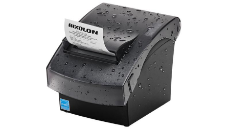Bixolon 3-inch (80 mm) thermal printer supporting fast printing speeds of up to 400 mm/sec at 180 dpi printing resolution