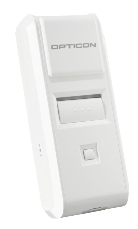Opticon OPN-4000i Companion scanner, 1D CCD, BT, iOS,Android,Windows, 1MB, HID/SPP, White,USB cable,Strap