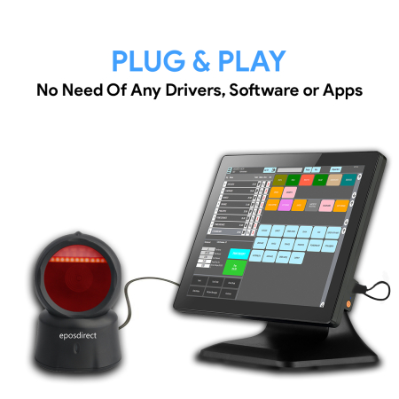 2D Hands Free / Desktop Laser Scanner