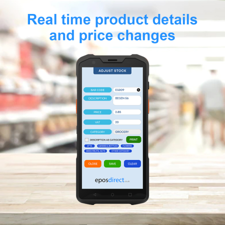 Wireless PDA with stock and inventory App
