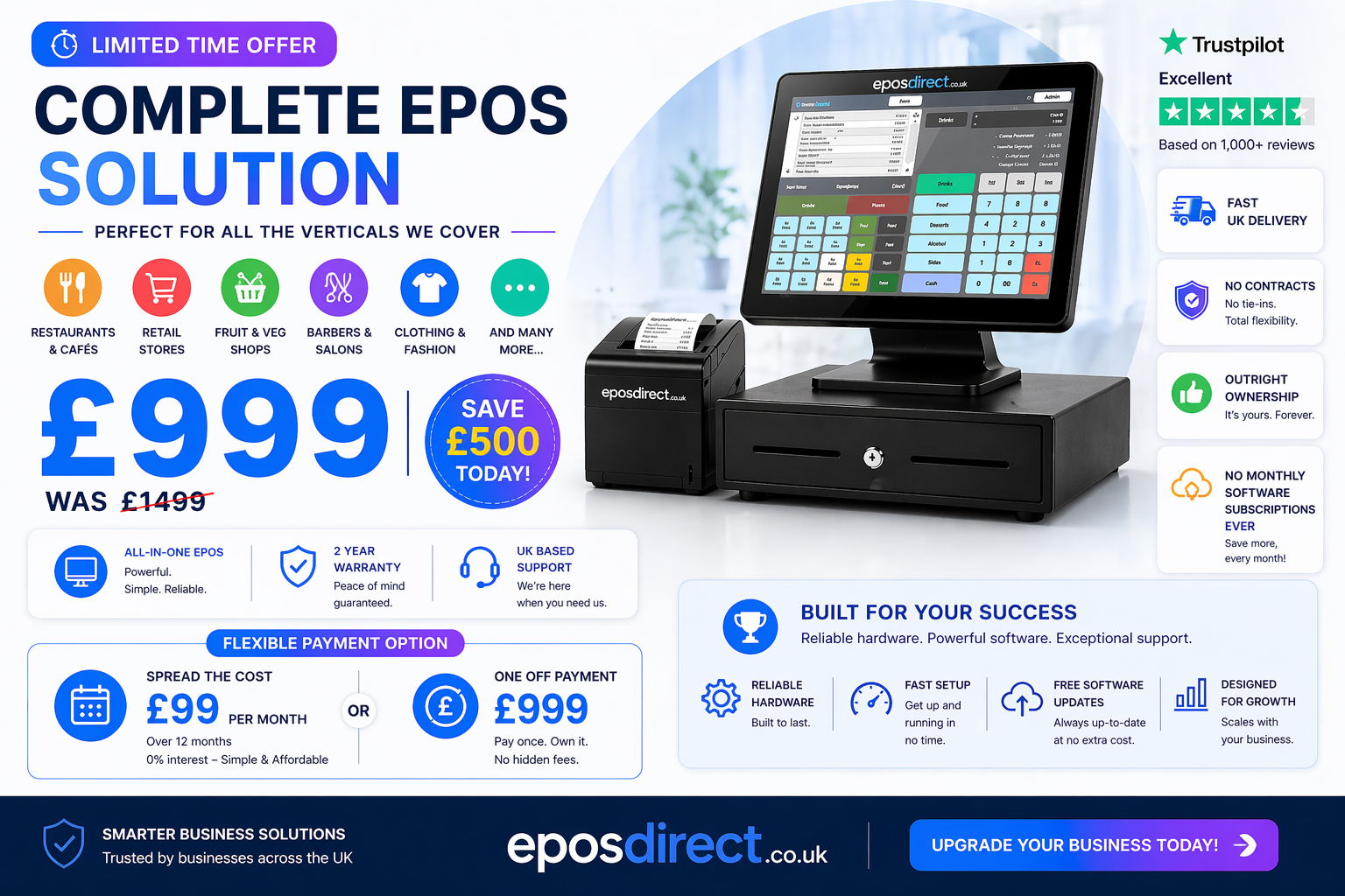 EPOS System UK for All Business Types