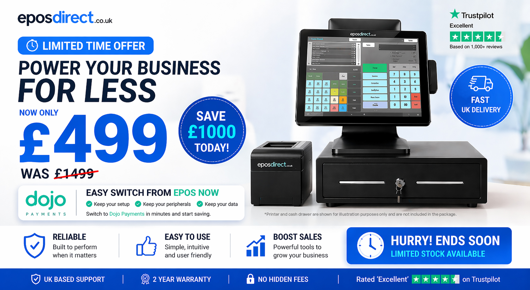 EPOS with Dojo payments