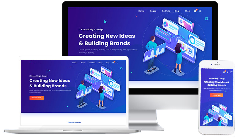 Custom Designed Responsive Website services in UK