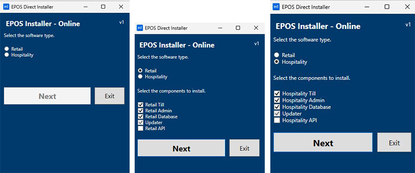 Software Type Selection